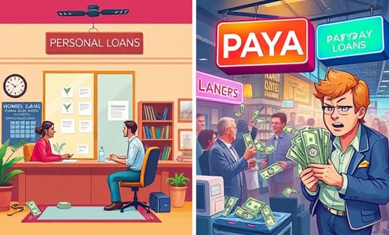 Personal Loans vs. Payday Loans: 5 Key Differences