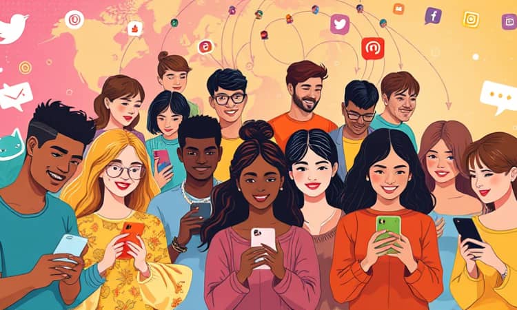 Connect Globally: 4 Social Media Apps