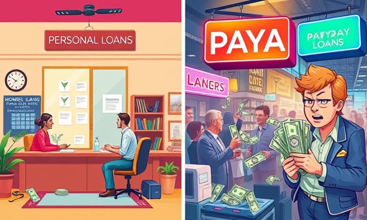 Personal Loans vs. Payday Loans: 5 Key Differences